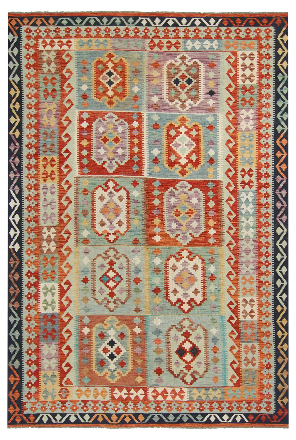 Orientalisk kelimmatta 291 x 199 cm