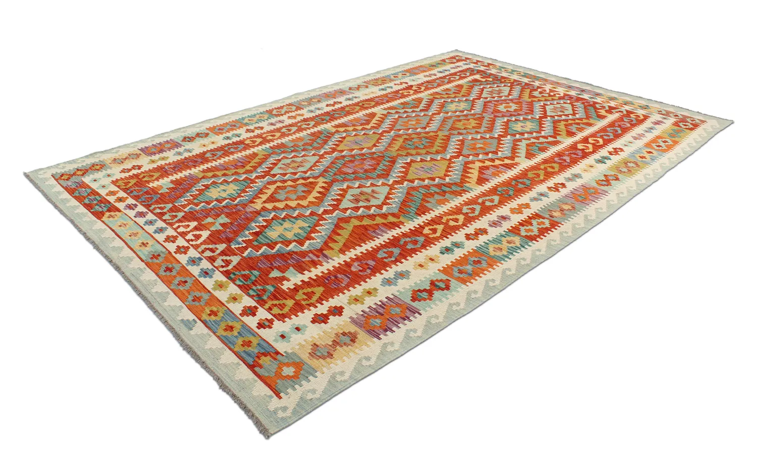 Orientalisk kelimmatta 300 x 204 cm