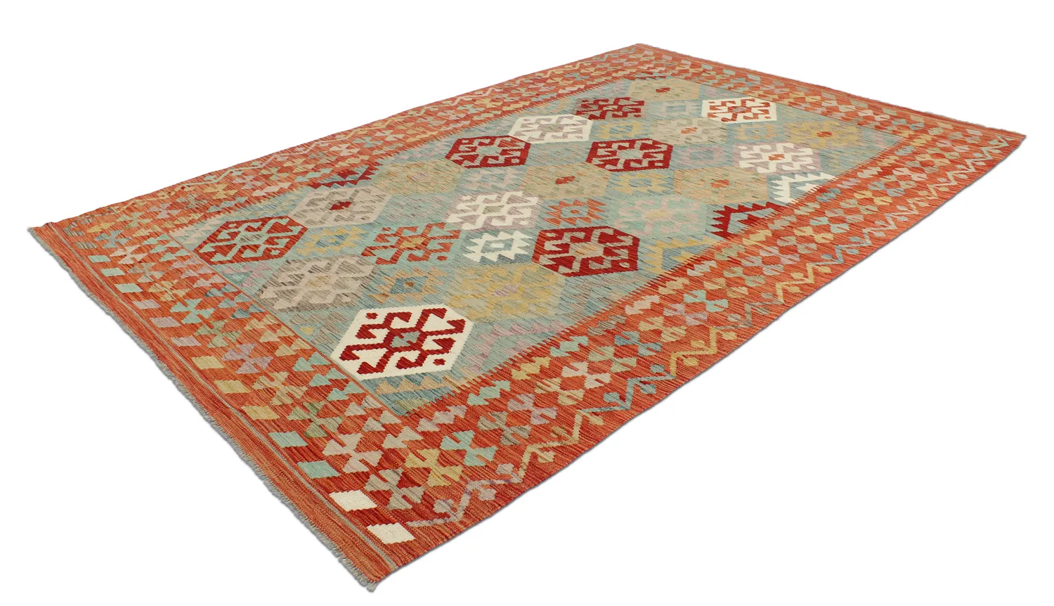 Orientalisk kelimmatta 296 x 202 cm