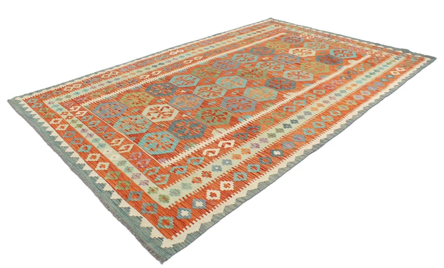 Orientalisk kelimmatta 304 x 199 cm