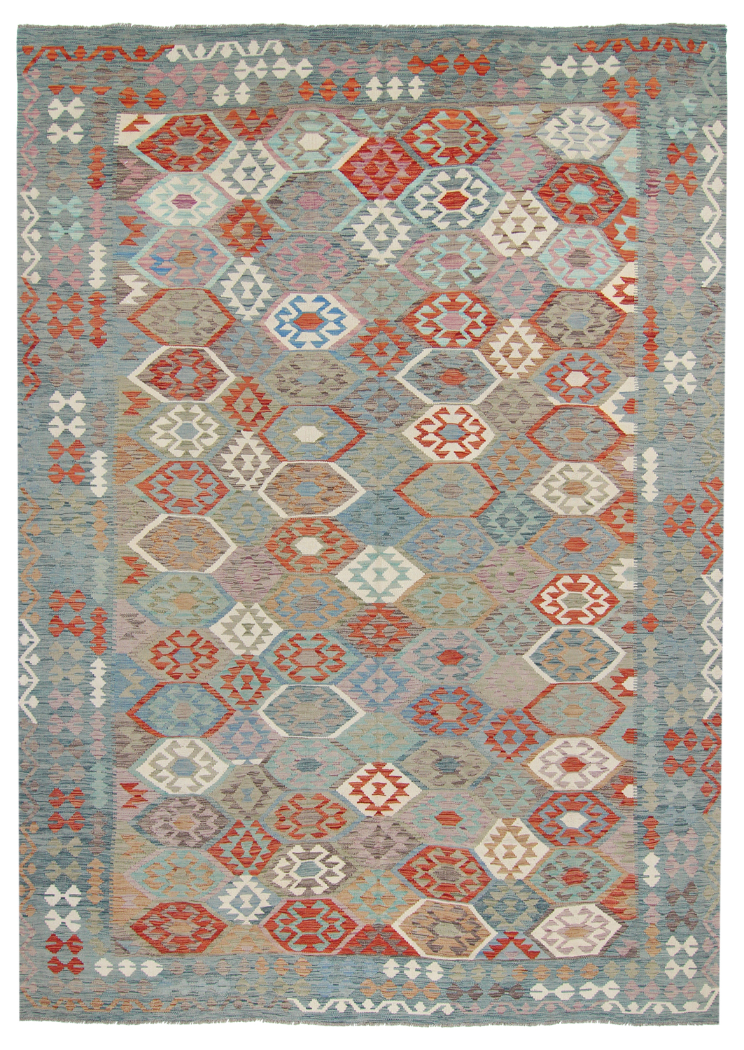 Orientalisk kelimmatta 345 x 251 cm (Storlek: 345 x 251 cm)