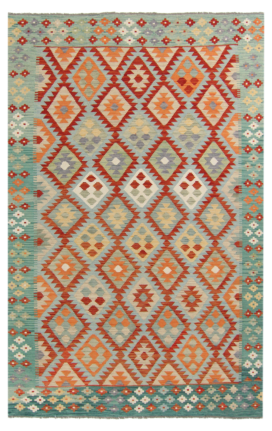 Orientalisk kelimmatta 252 x 165 cm (Storlek: 252 x 165 cm)