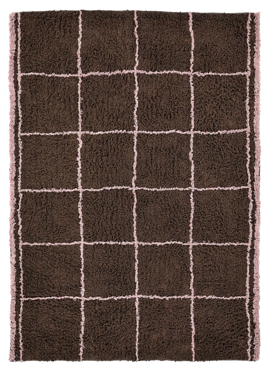 Ryamattor - Lana Natural Cotton Shaggy (brun)