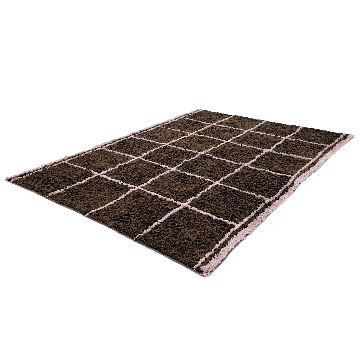 Ryamattor - Lana Natural Cotton Shaggy (brun)