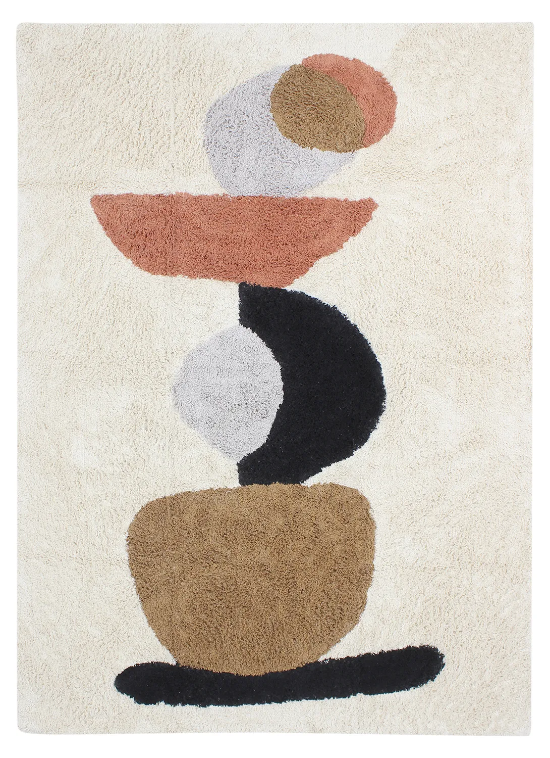 Ryamattor - Mantona Natural Cotton Shaggy (multi)