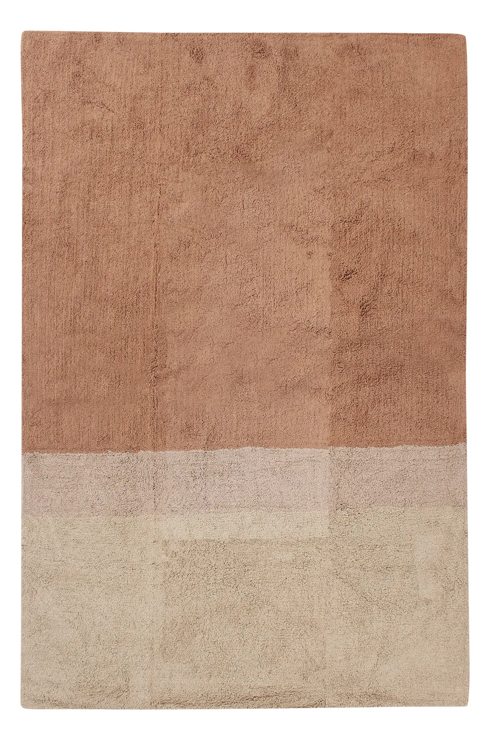 Ryamattor - Mareto Natural Cotton Shaggy (brun)