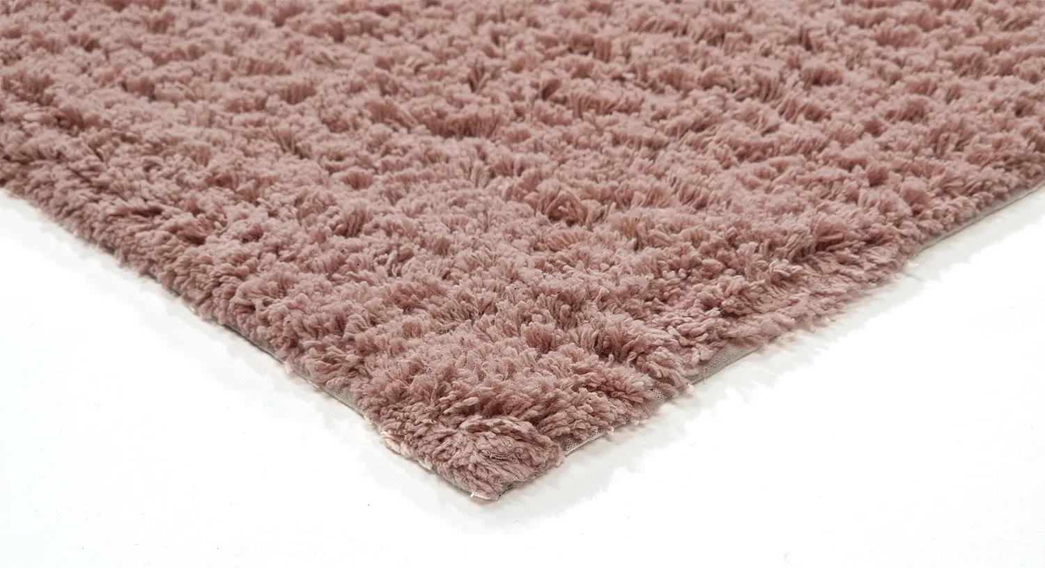 Ryamattor - Pione Natural Cotton Shaggy (rosa)