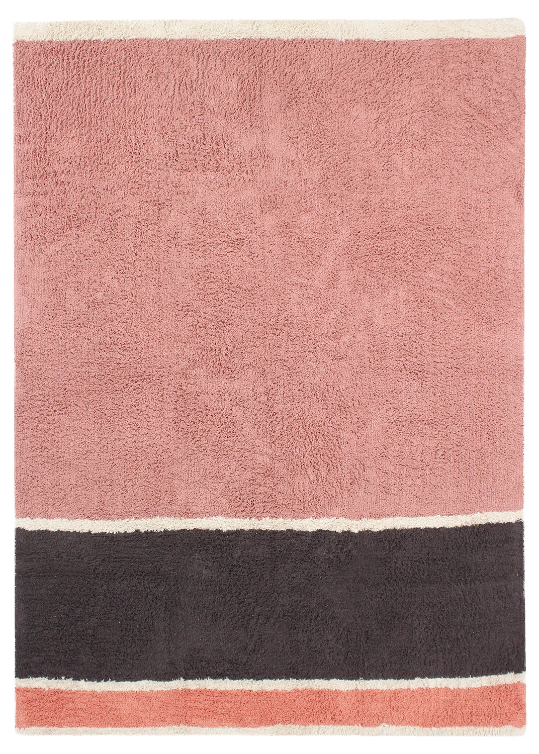 Ryamattor - Vinci Natural Cotton Shaggy (rosa)
