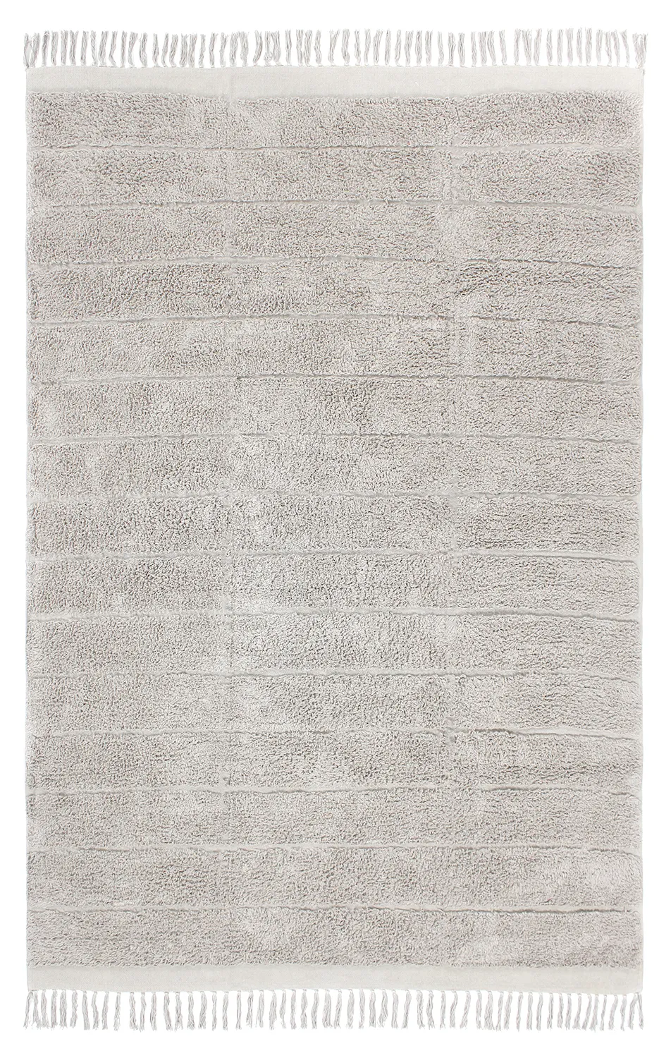 Ryamattor - Willow Natural Cotton Shaggy (greige)