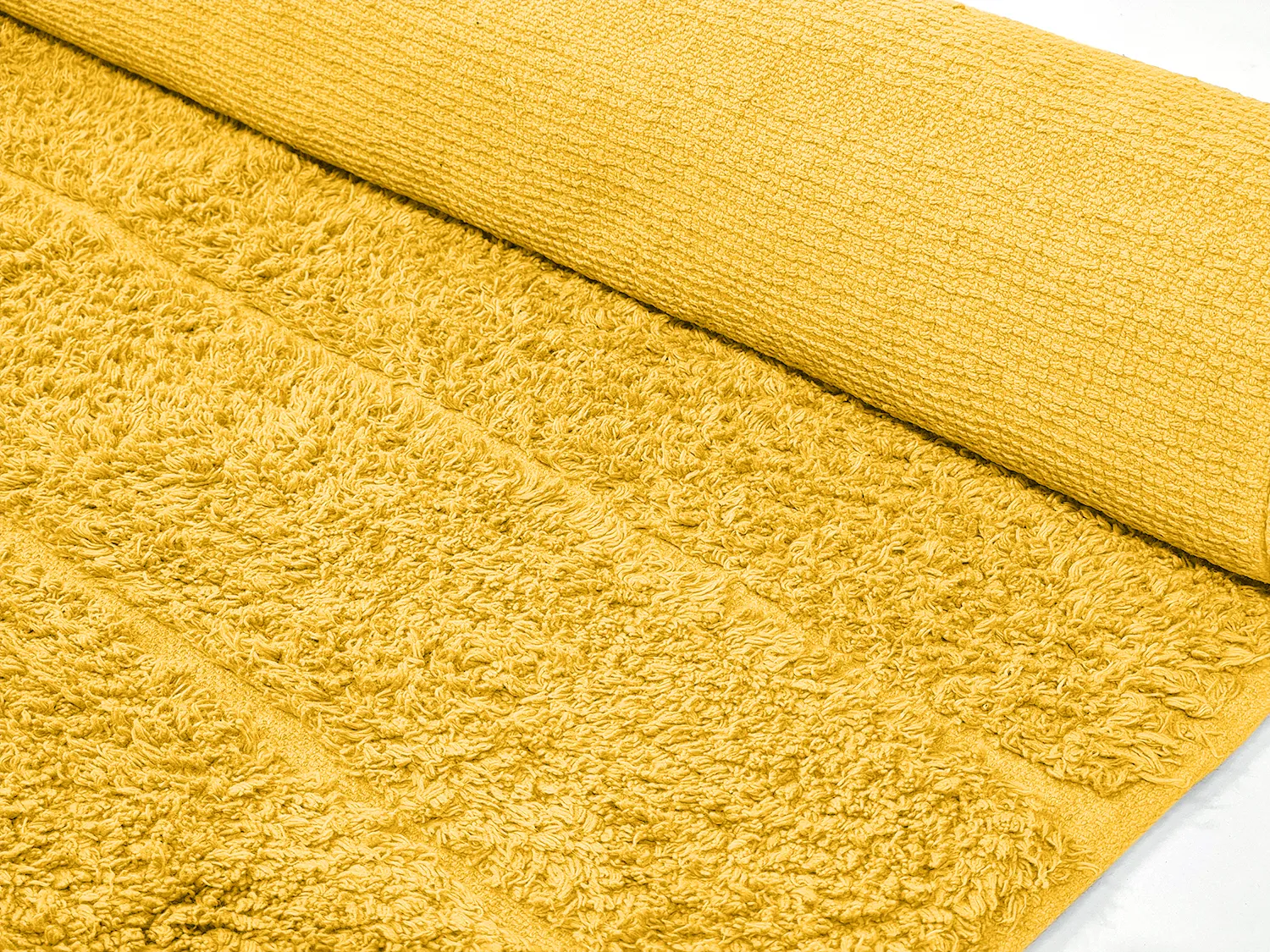 Ryamattor - Willow Natural Cotton Shaggy (gul)