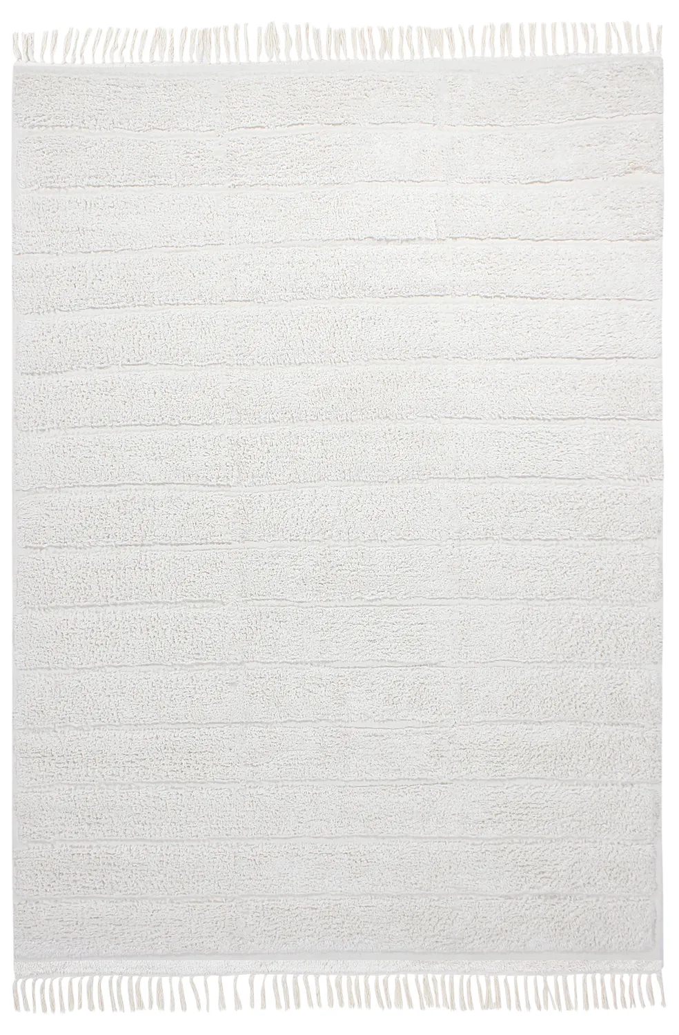 Ryamattor - Willow Natural Cotton Shaggy (offwhite)