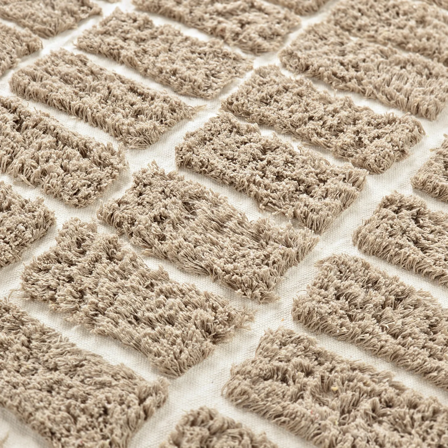 Ryamattor - Zola Natural Cotton Shaggy (beige)
