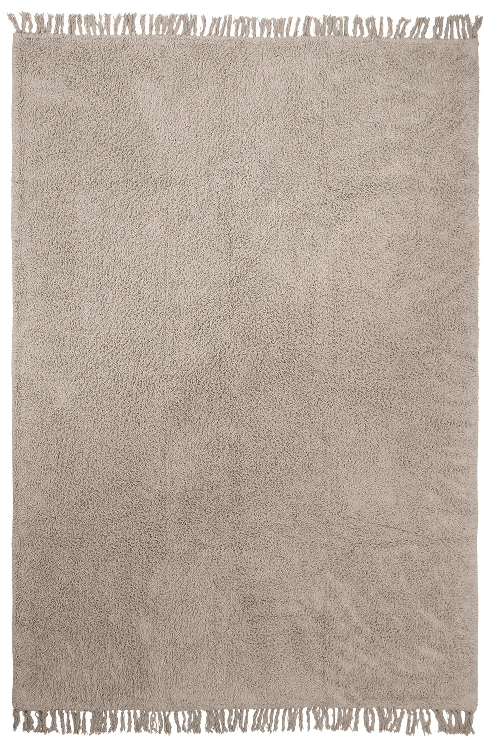 Ryamattor - Alba Natural Cotton Shaggy (taupe)