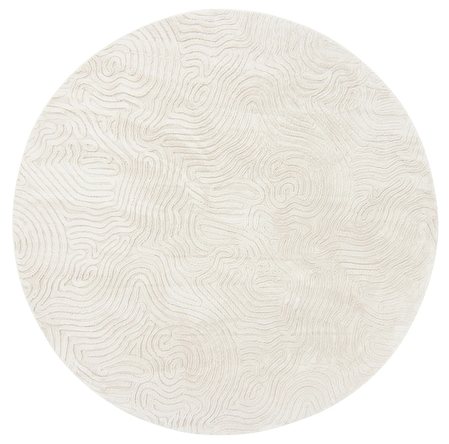 Rund matta - Amora (offwhite)
