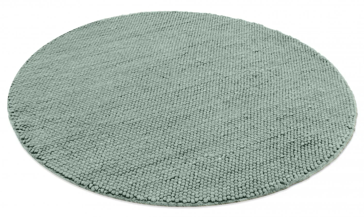 Rund matta - Avafors Wool Bubble (grön)
