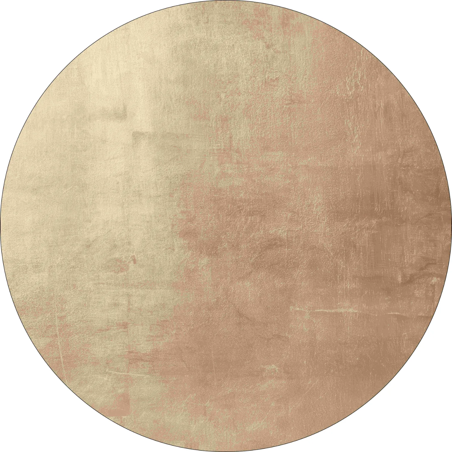 Rund matta - Artena (beige)