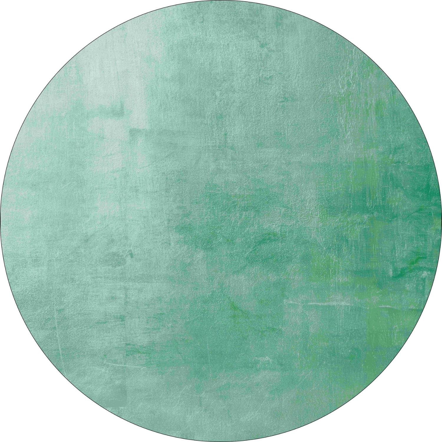Rund matta - Artena (ljusgrön) (Storlek: Ø 160 cm)