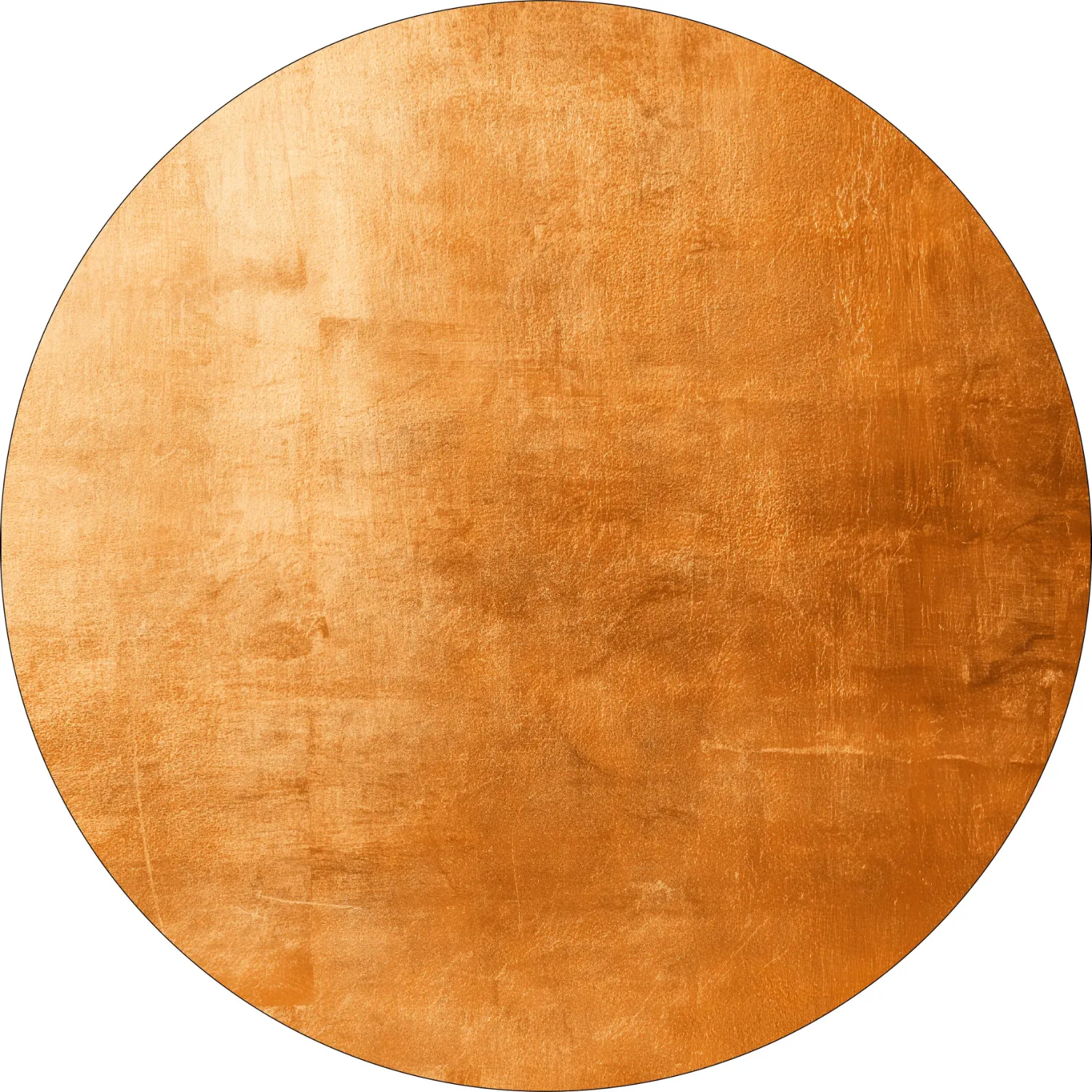 Rund matta - Artena (orange)