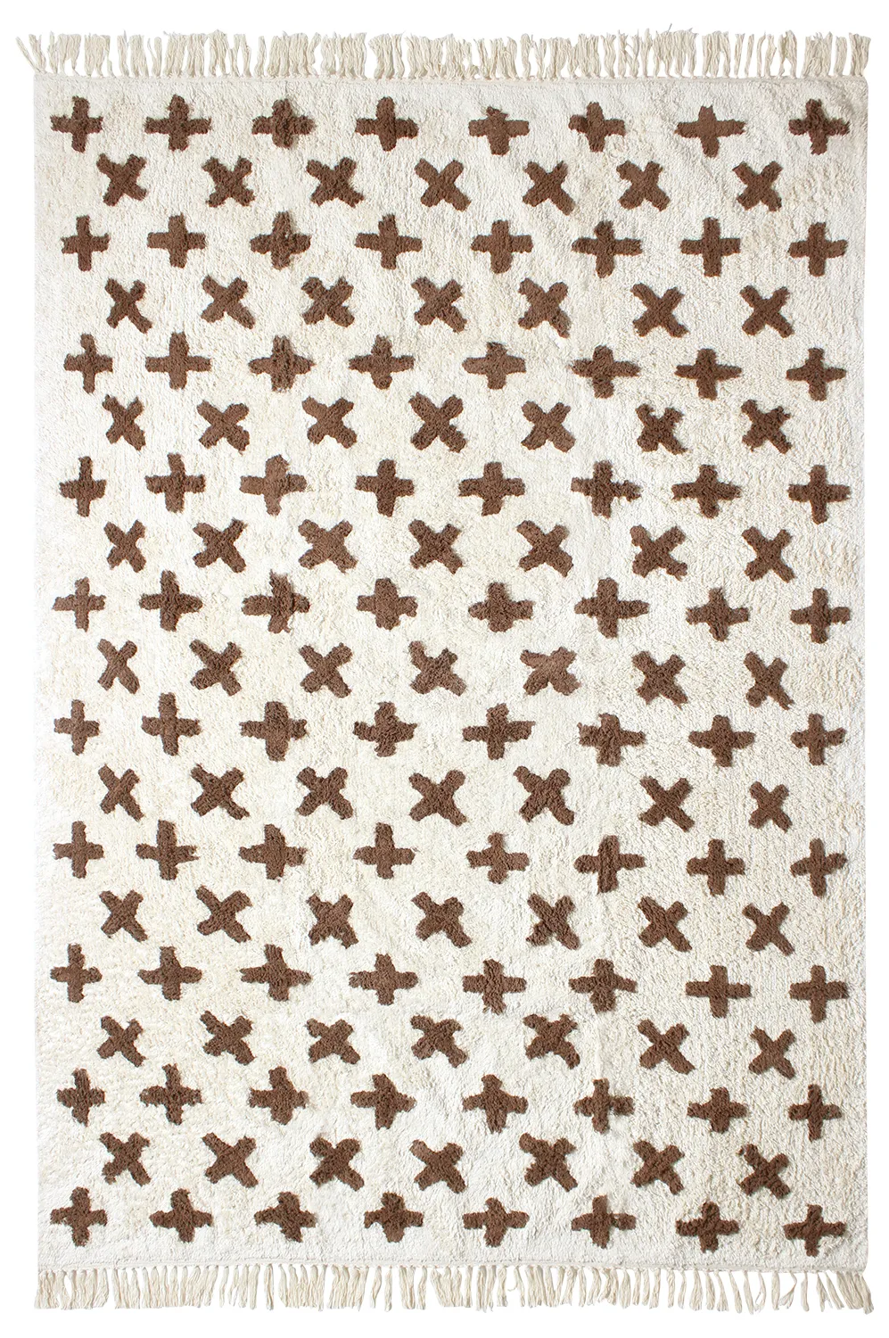 Ryamattor - Chesley Natural Cotton Shaggy (beige)