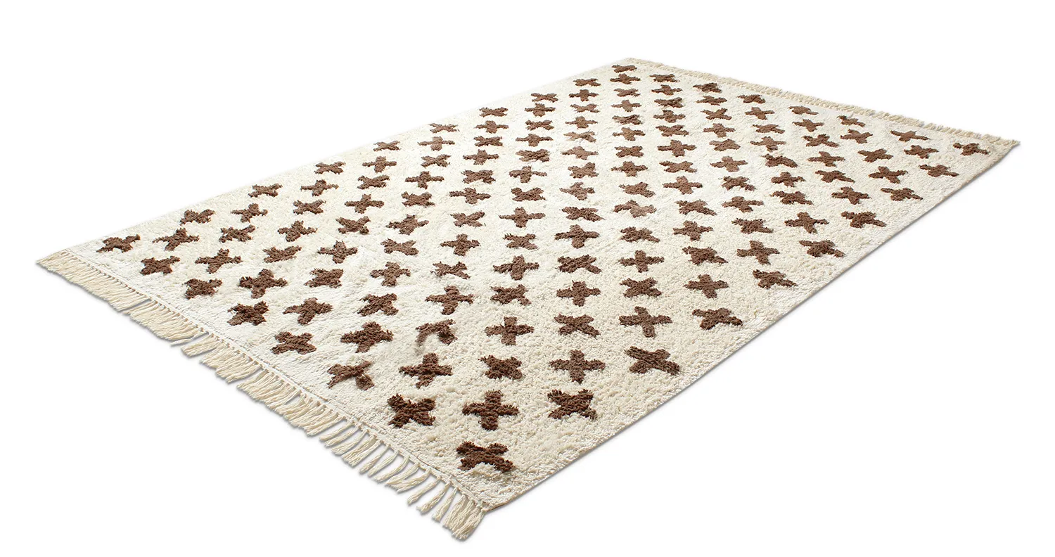 Ryamattor - Chesley Natural Cotton Shaggy (beige)