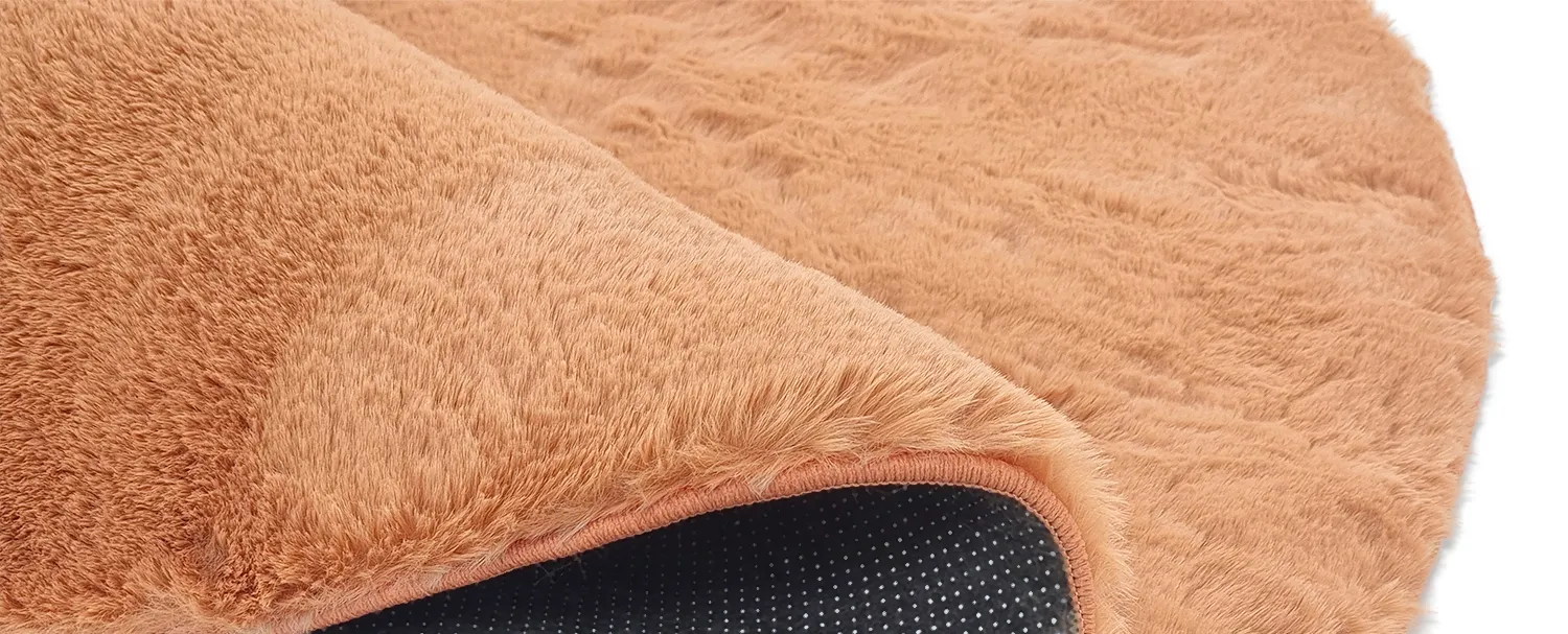 Runda mattor - Cloud Super Soft (terracotta)