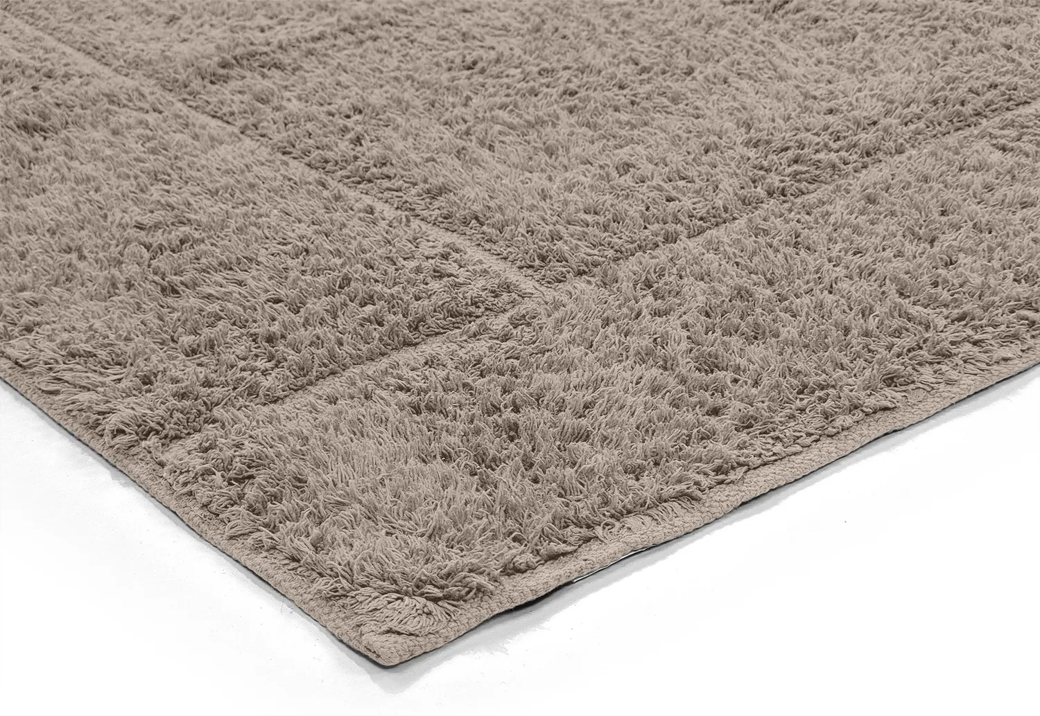 Ryamattor - Cremona Natural Cotton Shaggy (taupe)
