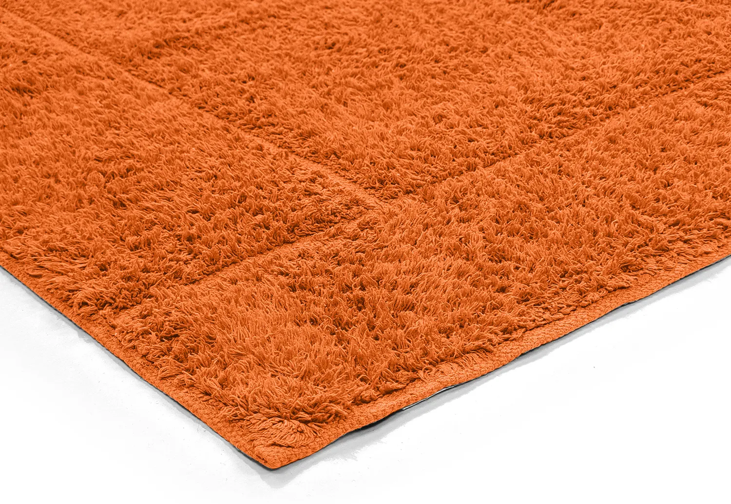 Ryamattor - Cremona Natural Cotton Shaggy (orange)
