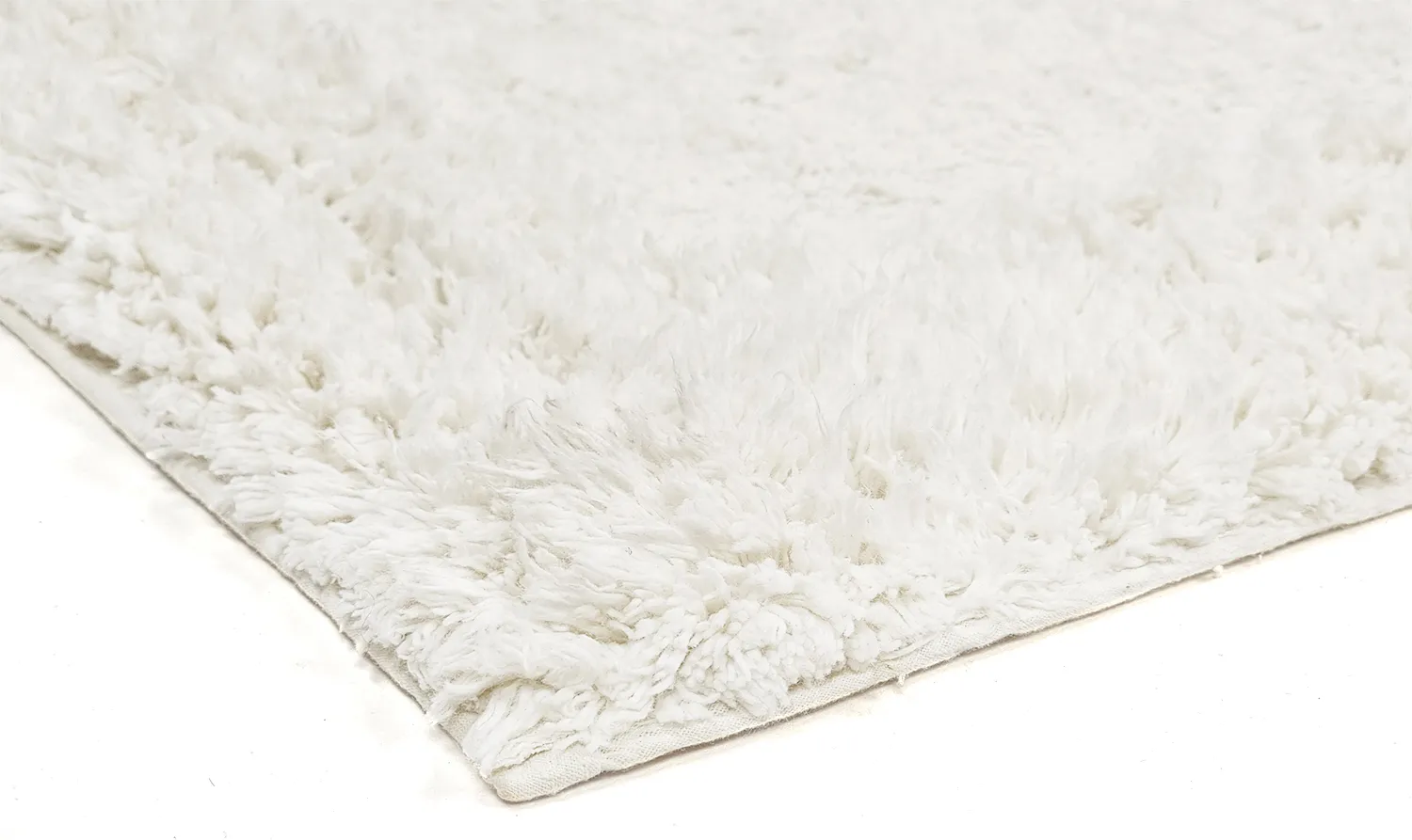 Ryamattor - Ebba Natural Cotton Shaggy (offwhite)