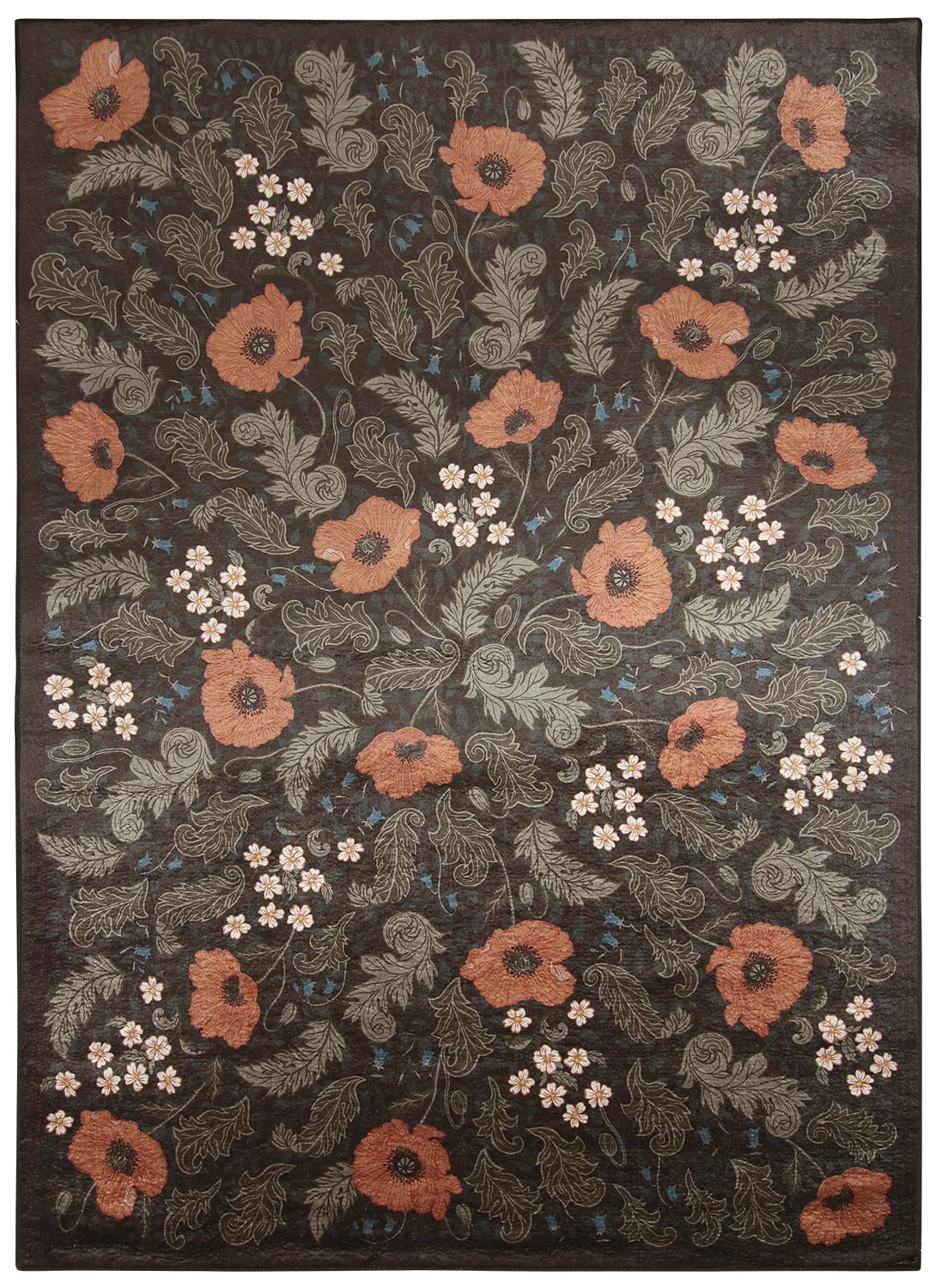 Wiltonmatta - Poppy (svart)