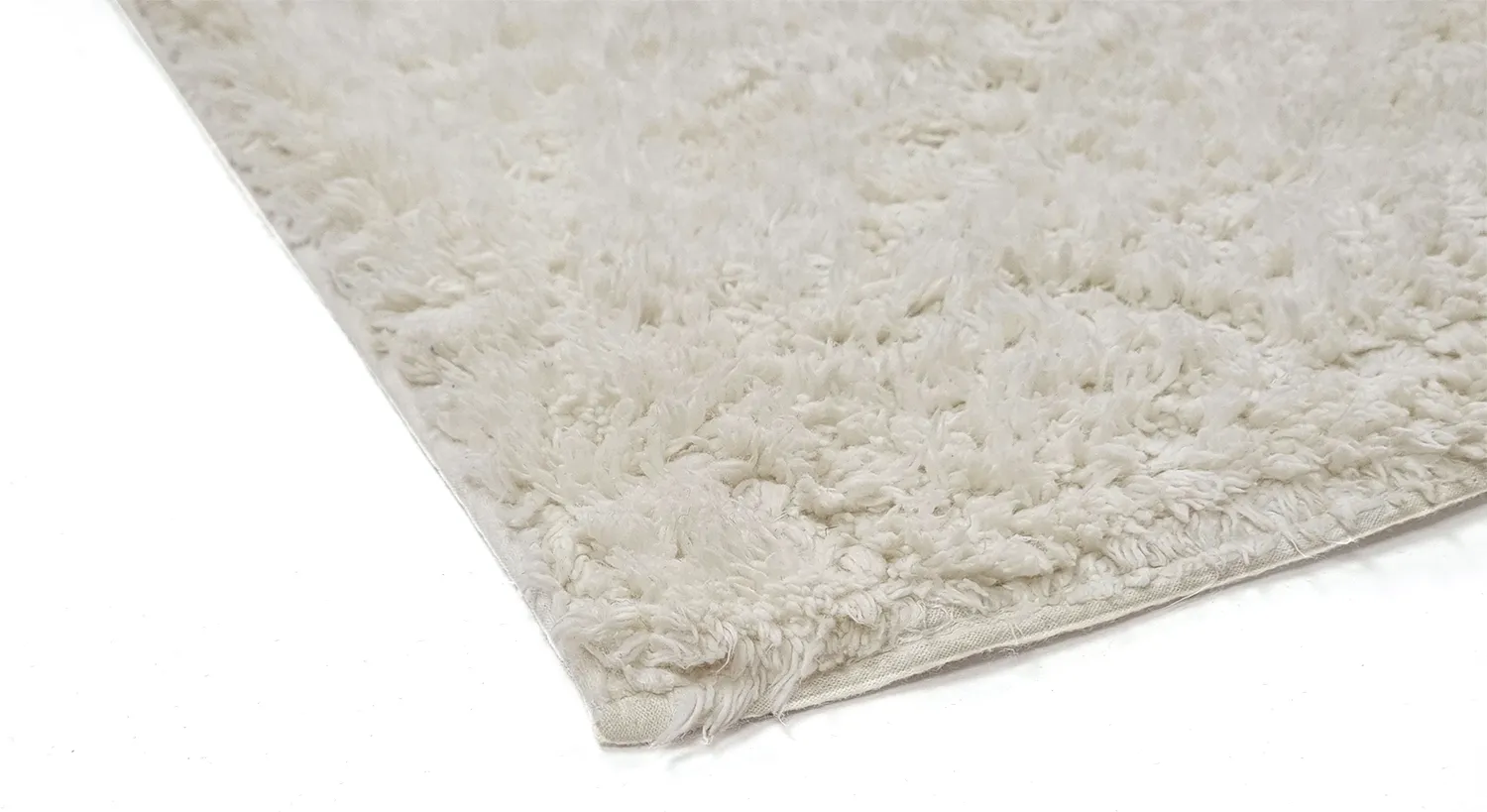 Ryamattor - Sion Natural Cotton Shaggy (offwhite)