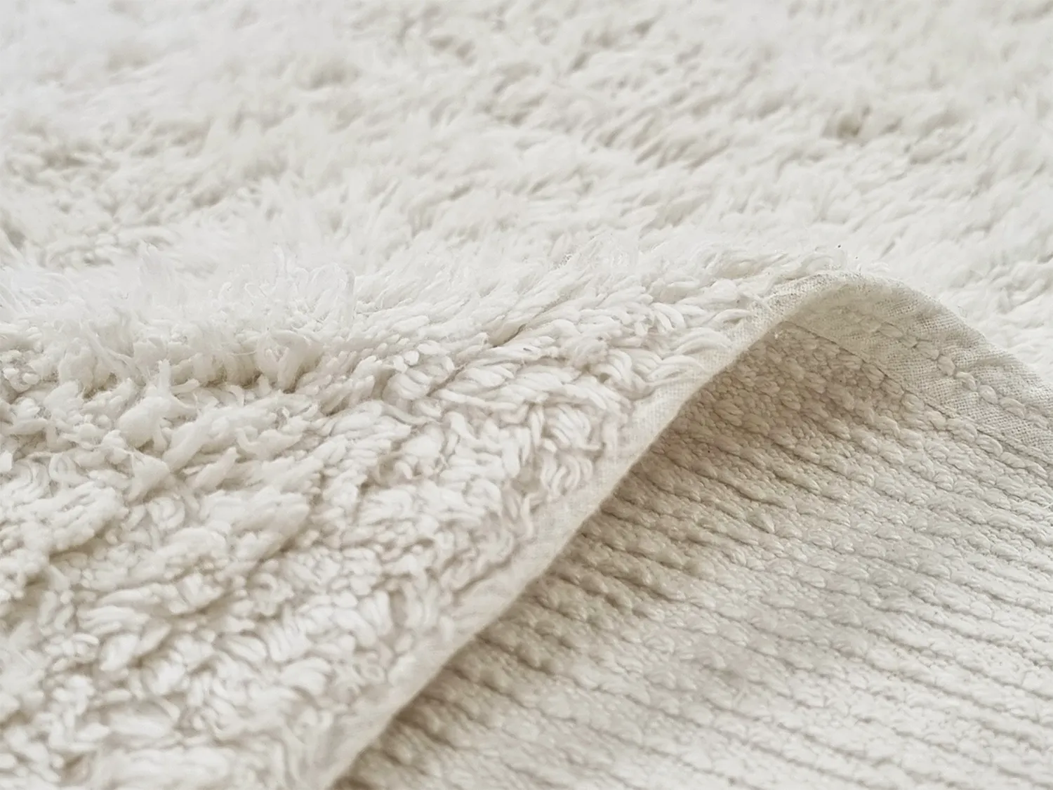 Ryamattor - Sion Natural Cotton Shaggy (offwhite)
