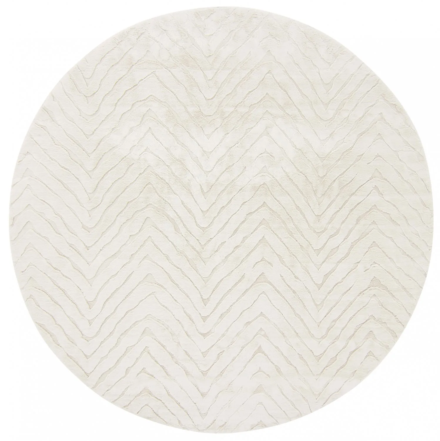 Rund matta - Wren (offwhite)