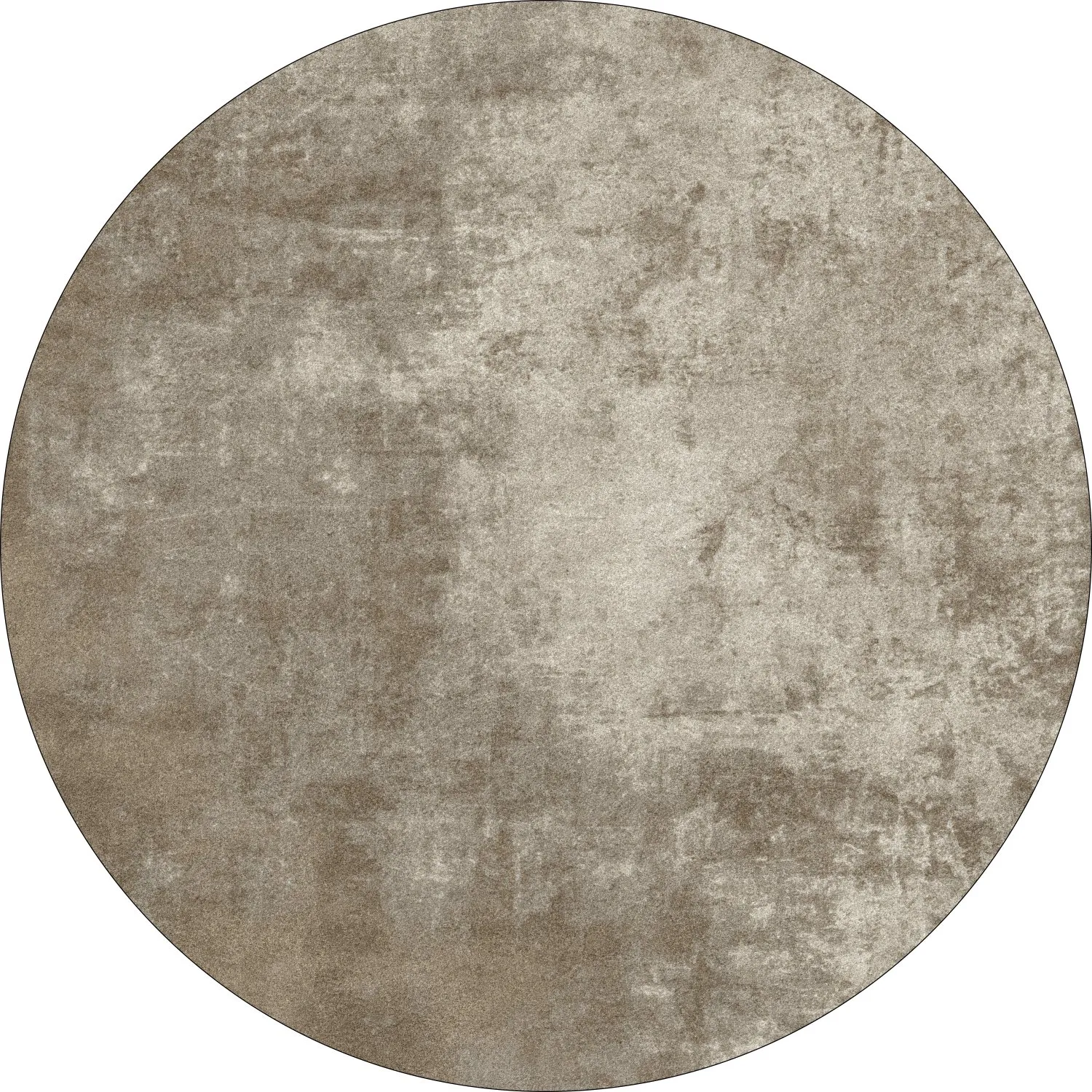 Rund matta - Lynton (brun)