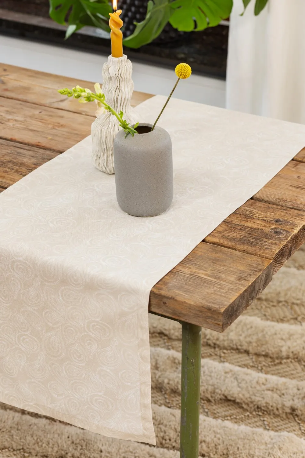 Bordslöpare - Löpare Merja (beige)