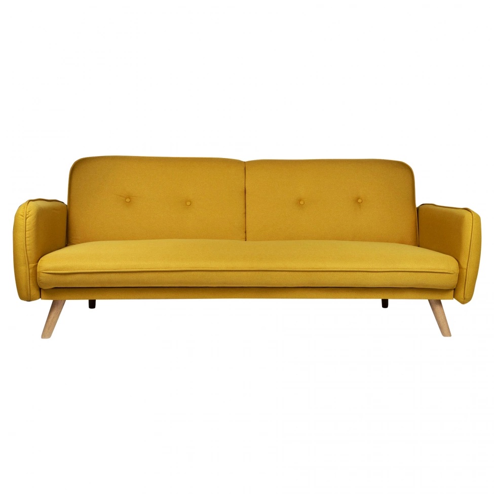 Bäddsoffa - Kap Verde (gul) (Storlek: Standard)