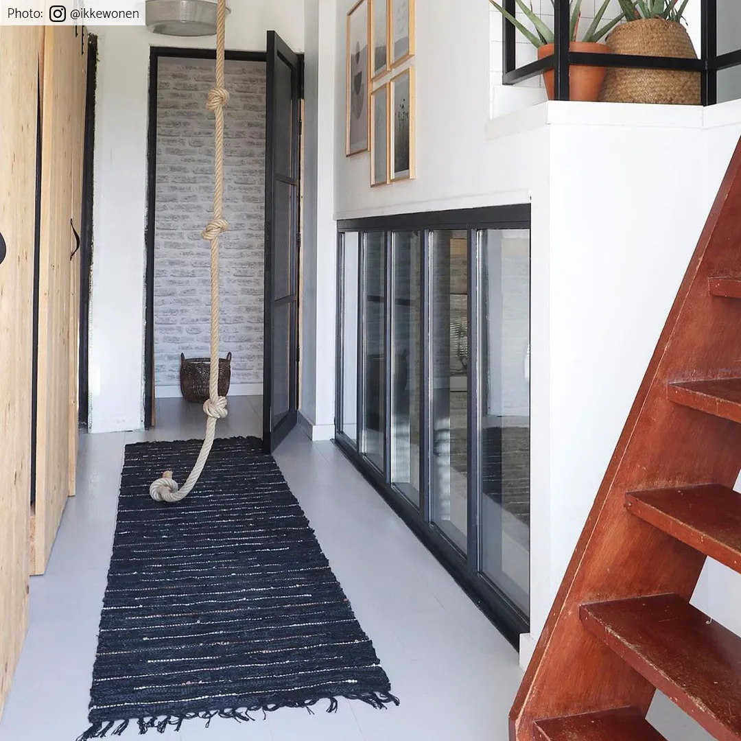 Trasmatta - Nordal Design (svart läder)