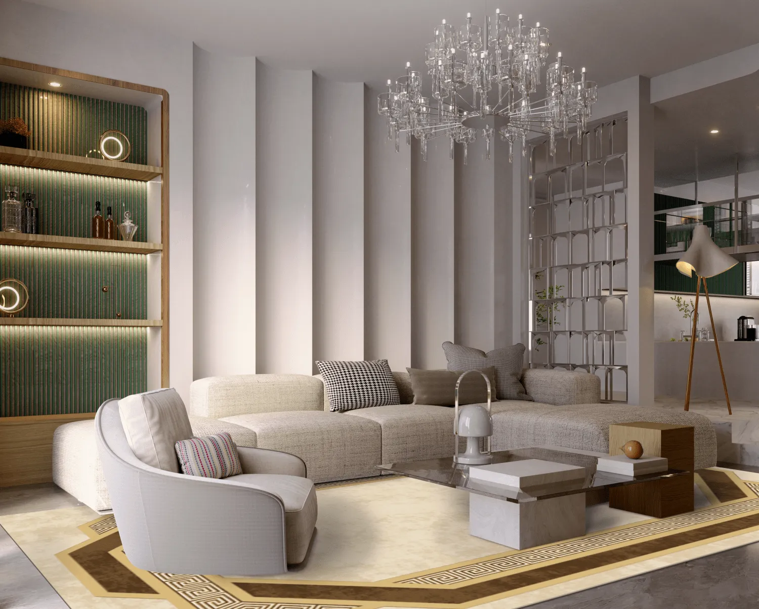 Wiltonmatta - Olympia (beige/brun)