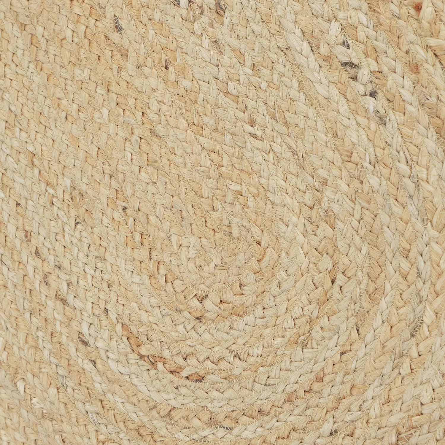 Oval jutematta - Flätan (jute)