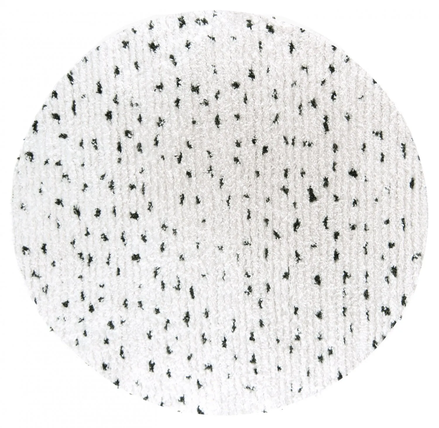 Runda mattor - Capri (svart/beige)