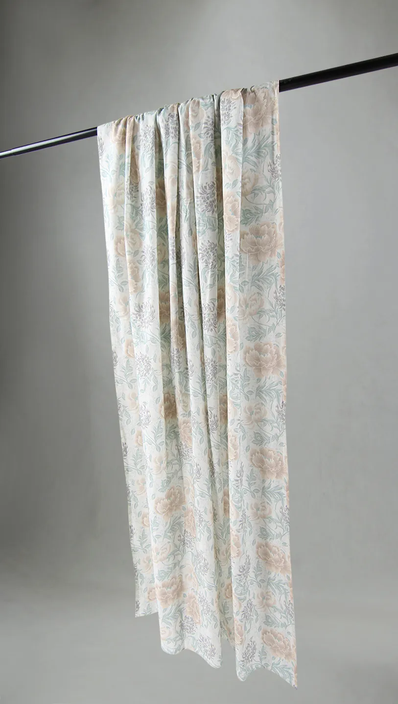 Gardiner - Bomullsgardin Almira (beige)