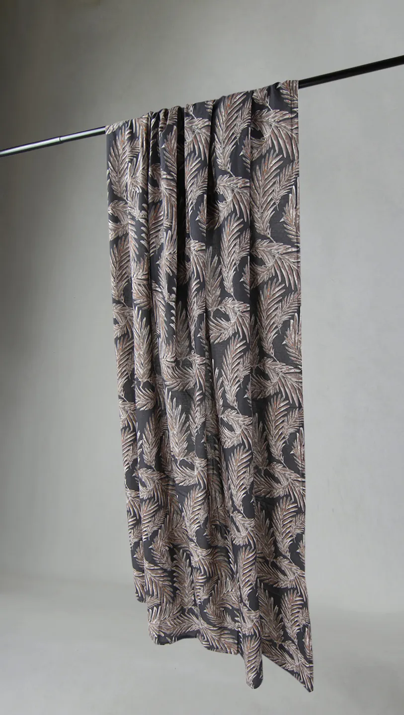 Gardiner - Bomullsgardin Acacia (silver)