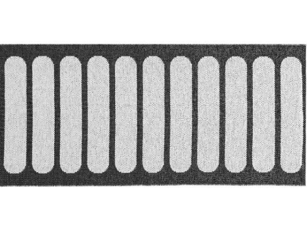 Plastmattor - Horredsmattan Pir (svart) (Storlek: 70 x 300 cm)