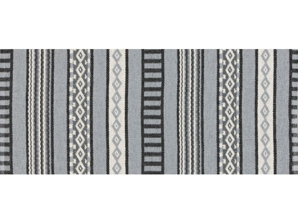 Plastmattor - Horredsmattan Linné (grå/vit) (Storlek: 70 x 350 cm)
