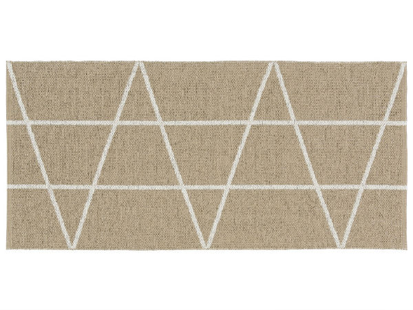 Plastmattor - Horredsmattan Viggen (beige) (Storlek: 70 x 150 cm)