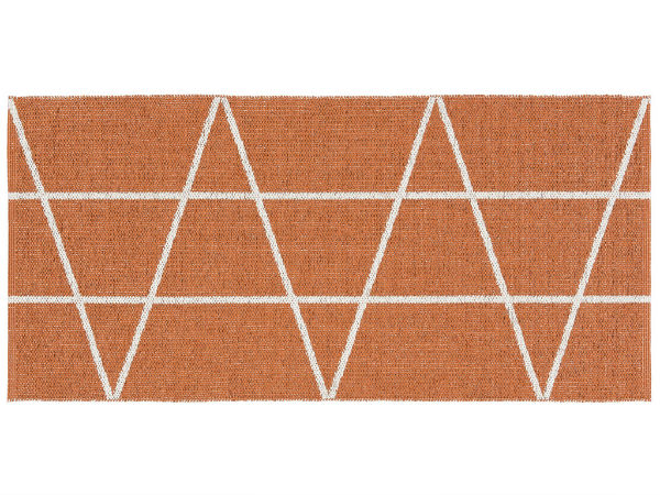 Plastmattor - Horredsmattan Viggen (orange) (Storlek: 70 x 150 cm)