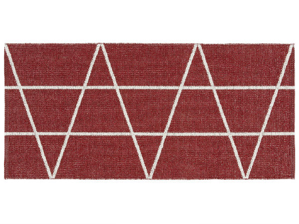 Plastmattor - Horredsmattan Viggen (röd) (Storlek: 70 x 150 cm)