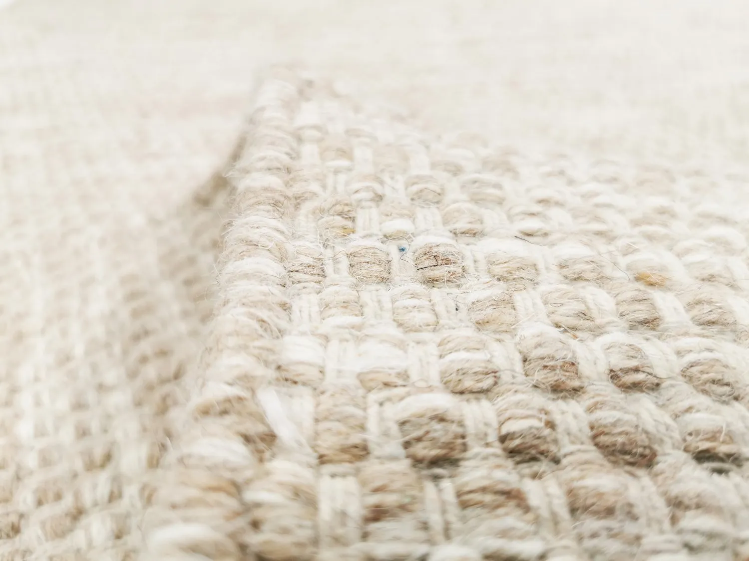 Rund matta - Otago (beige)