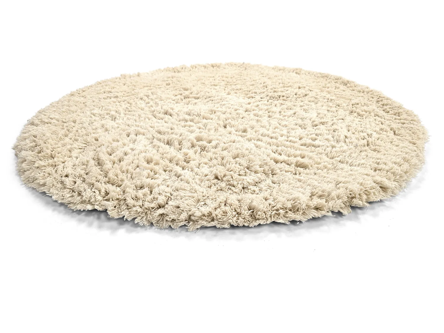 Rund matta - Aliste Wool Shaggy (alabaster gleam)