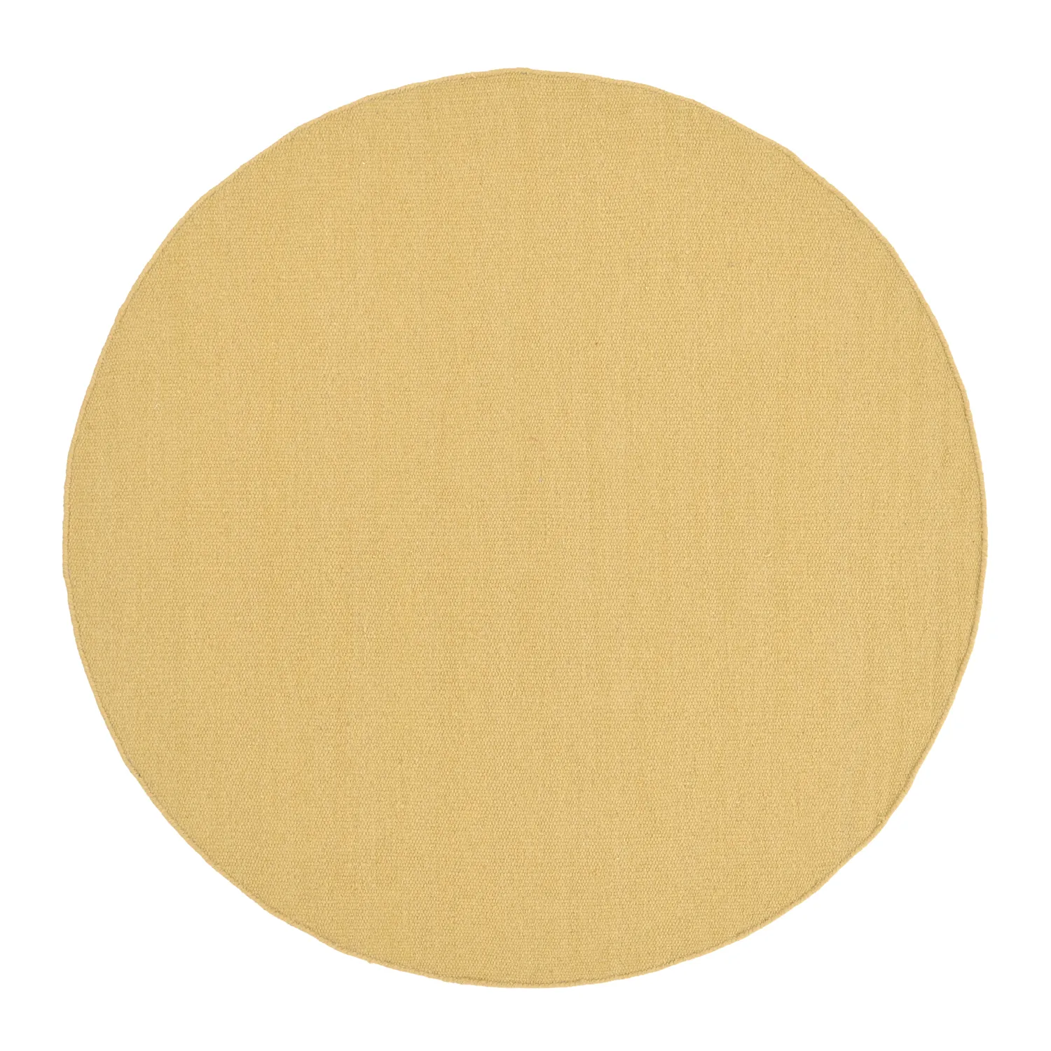 Rund matta - Hamilton (mustard)