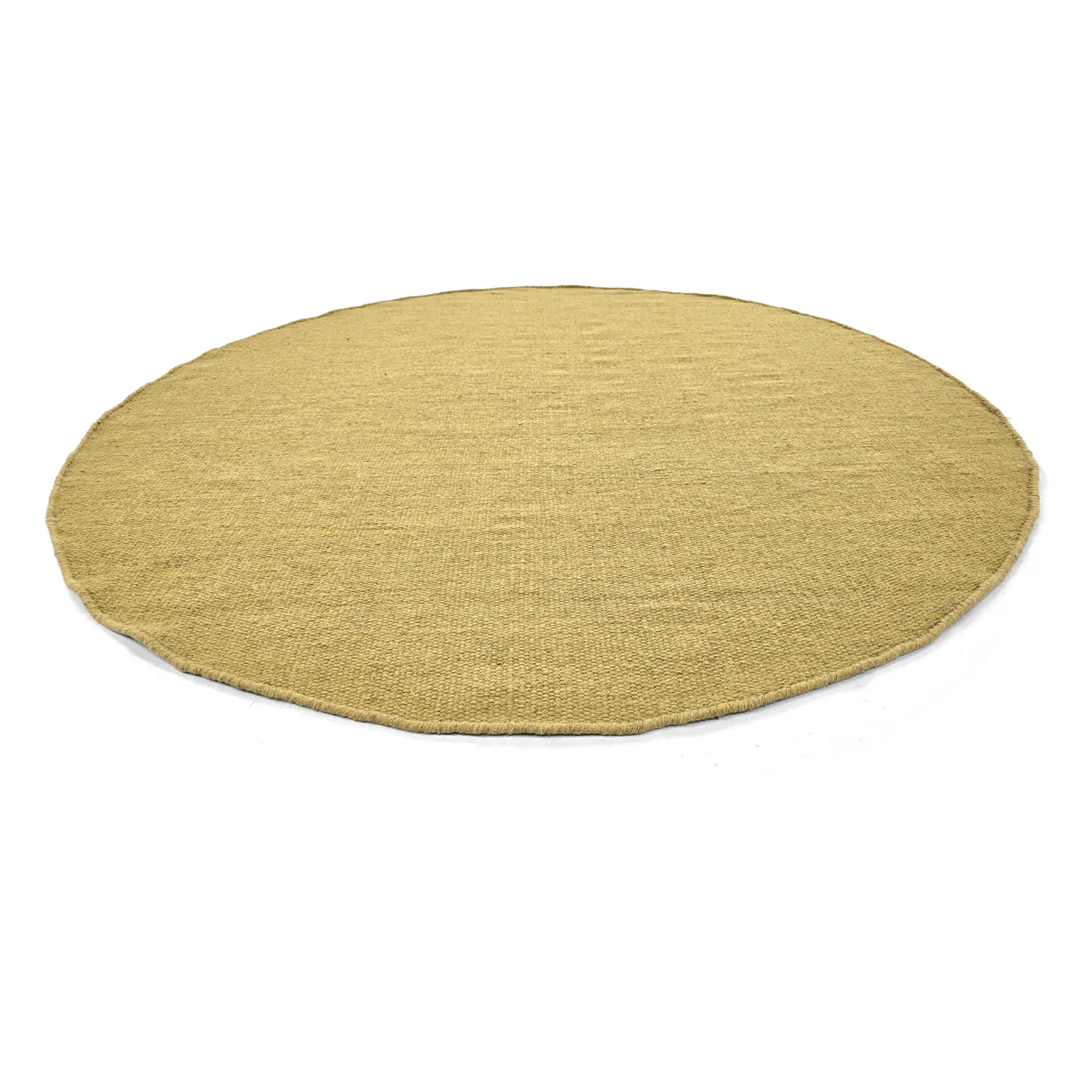Rund matta - Hamilton (mustard)